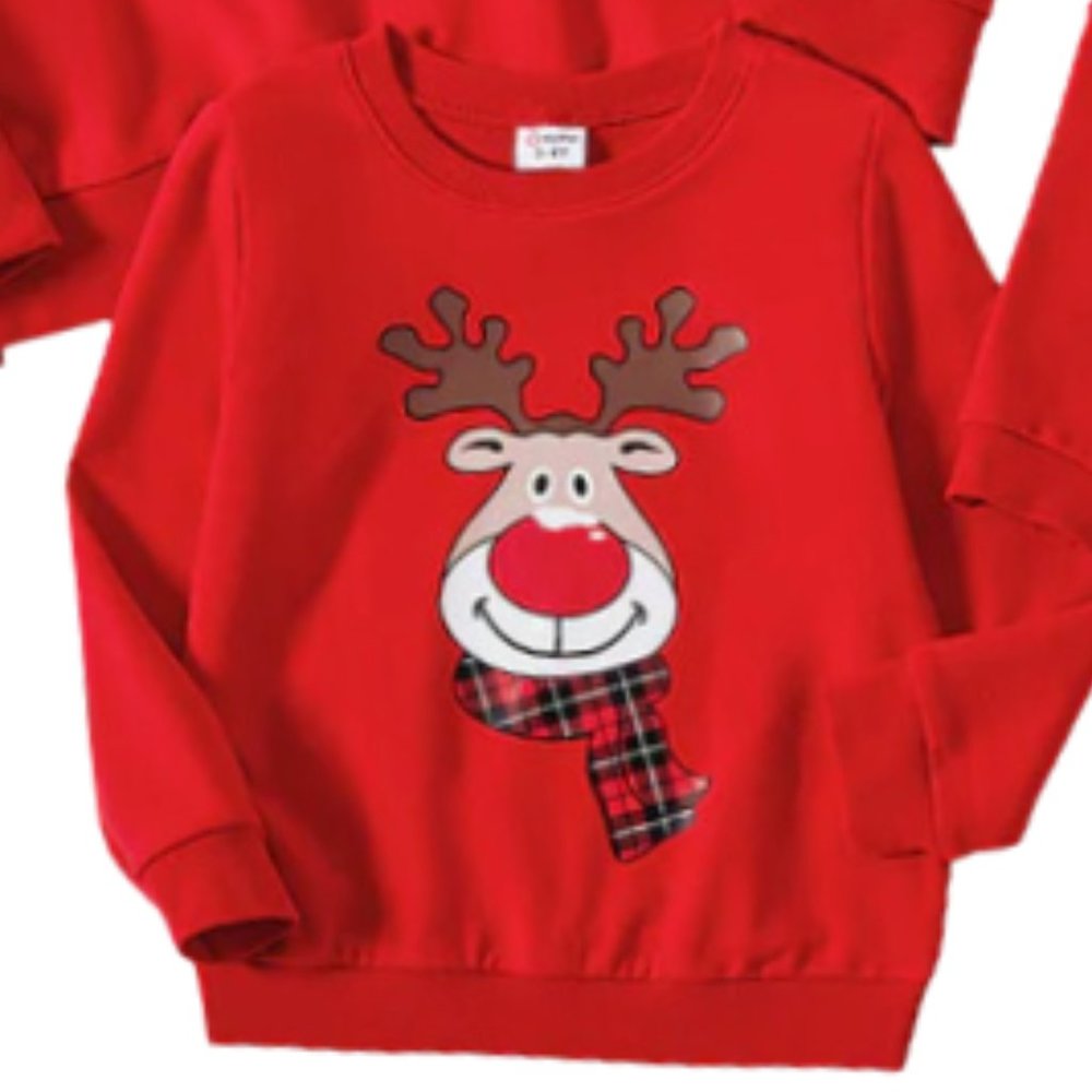 Kids Mommy & Me Red Reindeer